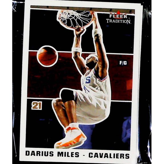 2003-04 Fleer Tradition NBA Cleveland Cavaliers Team Set Missing LeBron (Hand Collated) of 10 Cards: 33 Darius Mi