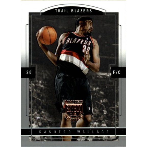 2003-04 SkyBox LE #56 Rasheed Wallace NBA Basketball Trading Card