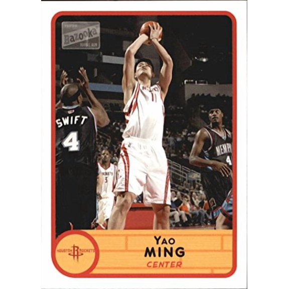 2003-04 Topps Bazooka #11 Yao Ming NBA Basketball Trading Card