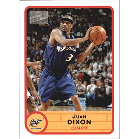 2003-04 Topps Bazooka #95 Juan Dixon NBA Basketball Trading Card