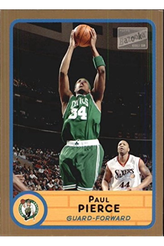 2003-04 Topps Bazooka Parallel #34 Paul Pierce NBA Basketball Trading Card