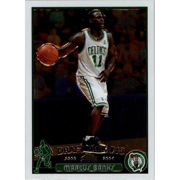 2003-04 Topps Chrome #123 Marcus Banks RC NBA Basketball Trading Card