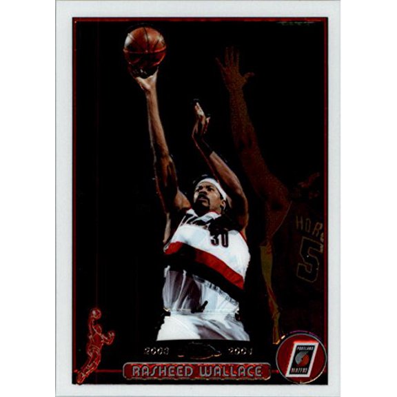2003-04 Topps Chrome #92 Rasheed Wallace NBA Basketball Trading Card