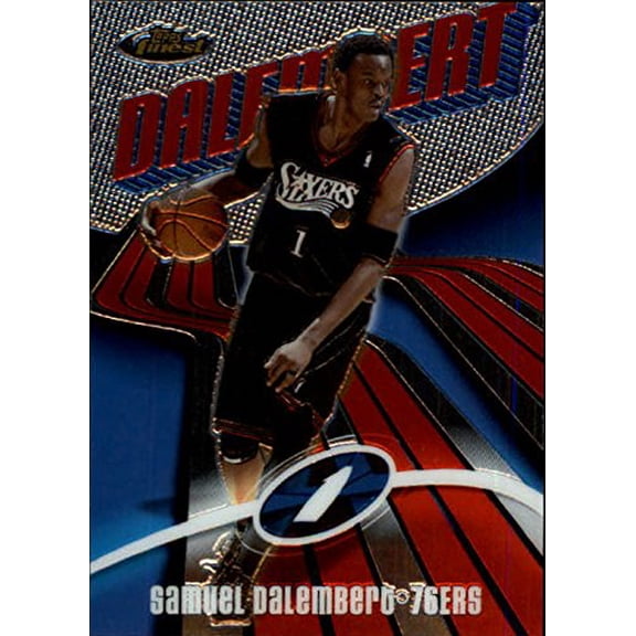 2003-04 Topps Finest #97 Samuel Dalembert NBA Basketball Trading Card