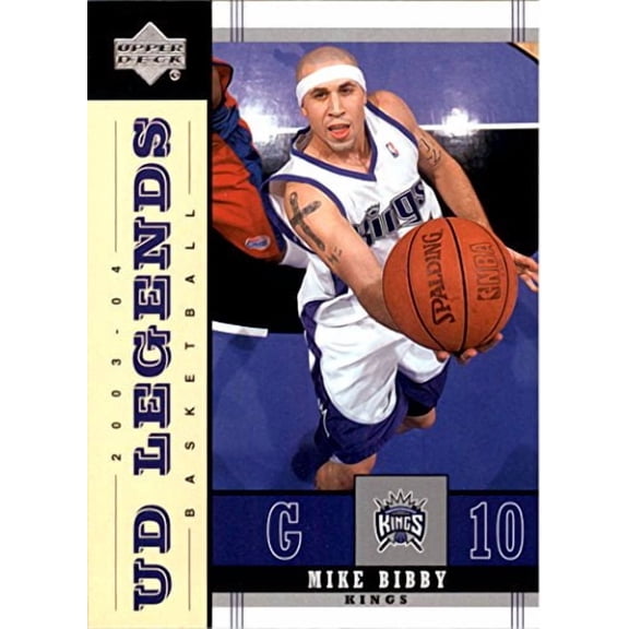 2003-04 Upper Deck Legends #74 Mike Bibby NBA Basketball Trading Card