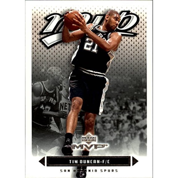 2003-04 Upper Deck MVP #161 Tim Duncan NBA Basketball Trading Card