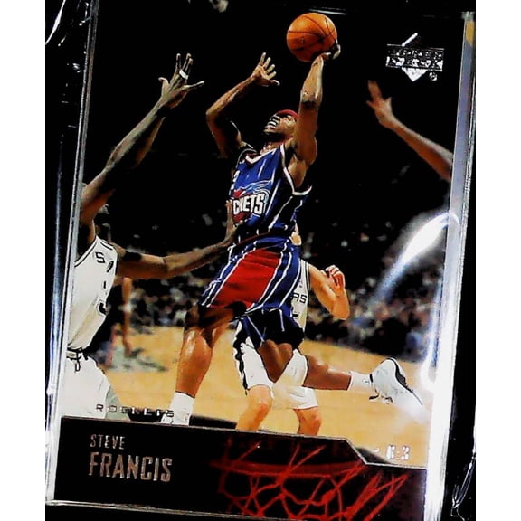 2003-04 Upper Deck NBA Houston Rockets Team Set (Hand Collated) of 12 Cards: 83 Steve Francis
84 Glen Ri