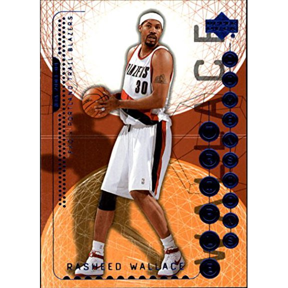 2003-04 Upper Deck Triple Dimensions #70 Rasheed Wallace NBA Basketball Trading Card