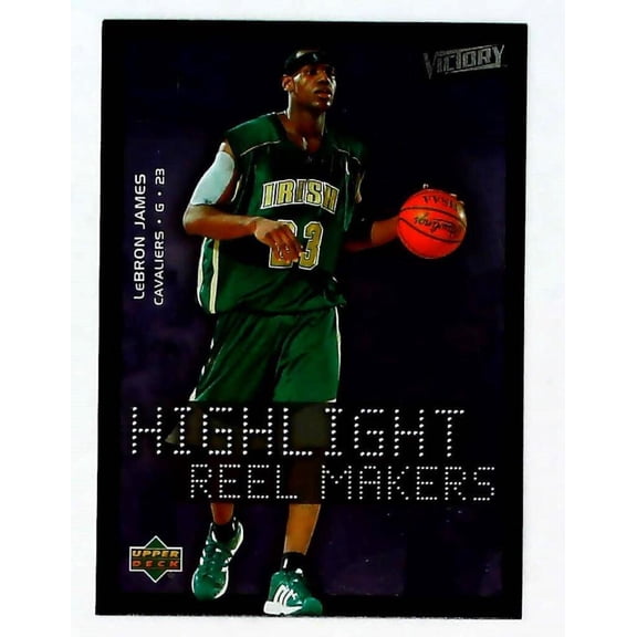 2003-04 Upper Deck Victory #222 Lebron James RC Rookie Cleveland Cavaliers NBA Basketball Trading Card