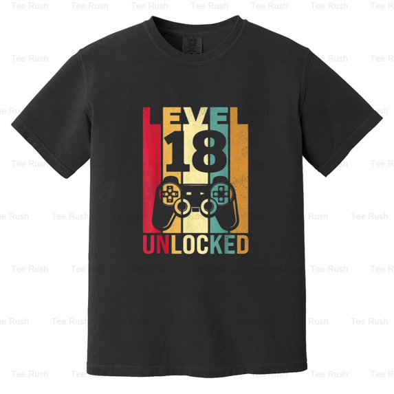 2003 2004 18 Birthday Son Funny Gamer 18th Birthday,n, Gaming Gift, Comfort Color T-Shirt Unisex, up to 4XL