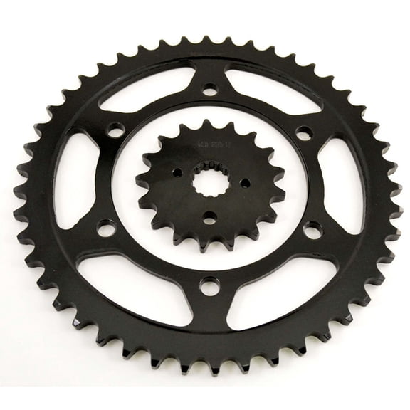2003 2004 Kawasaki ZZR600 ZX600 Front & Rear Sprockets 17/46