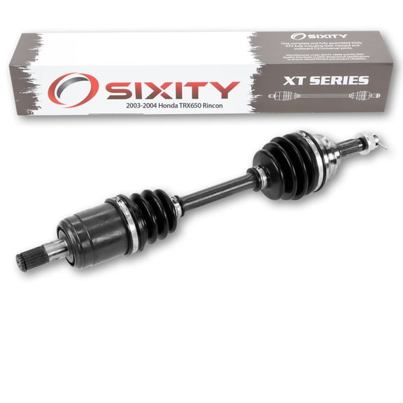 2003-2004 for Honda TRX650 Rincon 4X4 Front Left Axles XT Driver Complete Side