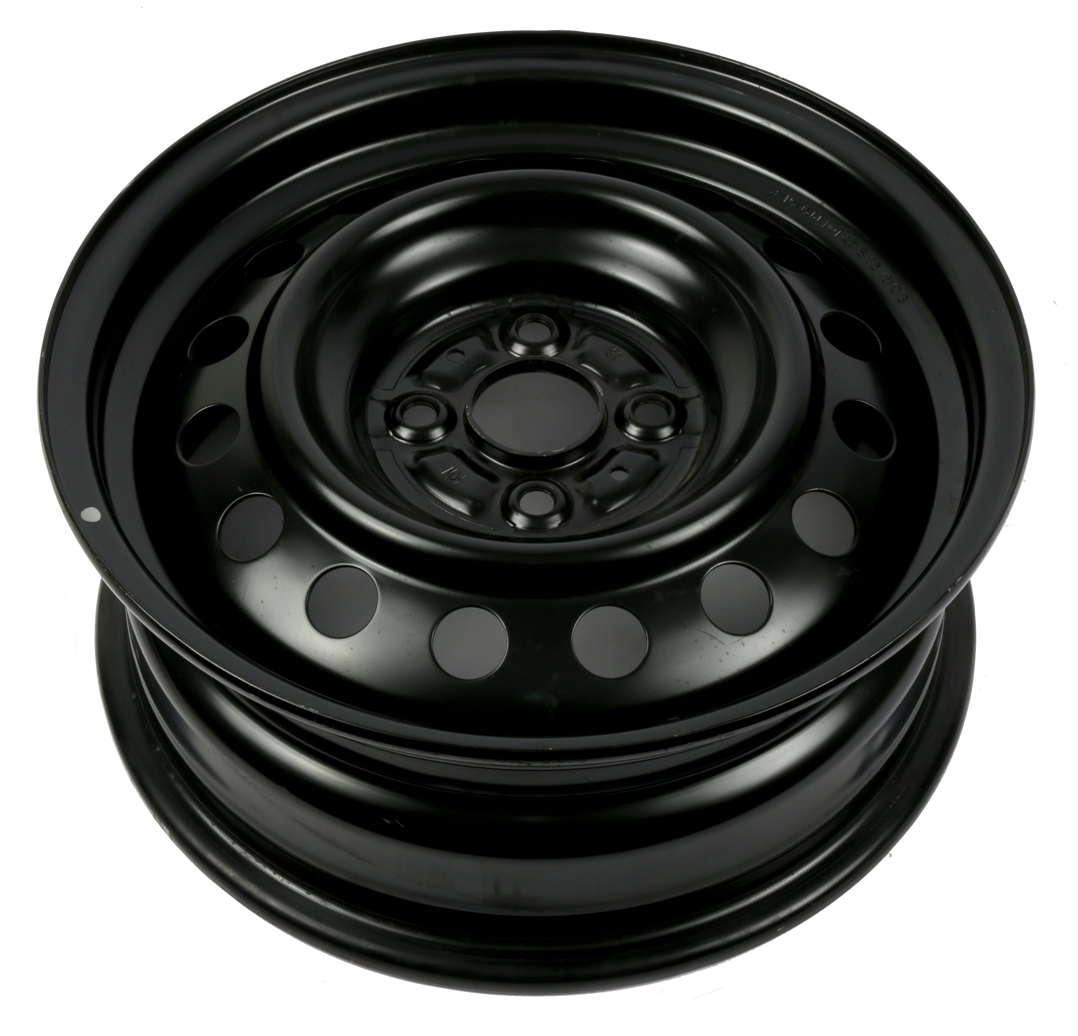 2003-2005 Toyota MR2 Spyder Black Painted Steel Rim 15x6 4 Lug 4" 4261117220