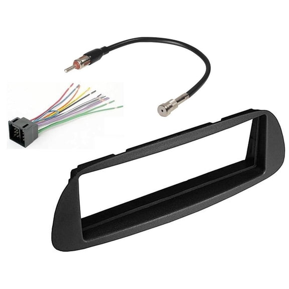 Absolute Car Stereo Single Din Dash Kit Harness Antenna for 2003-06 Dodge Sprinter