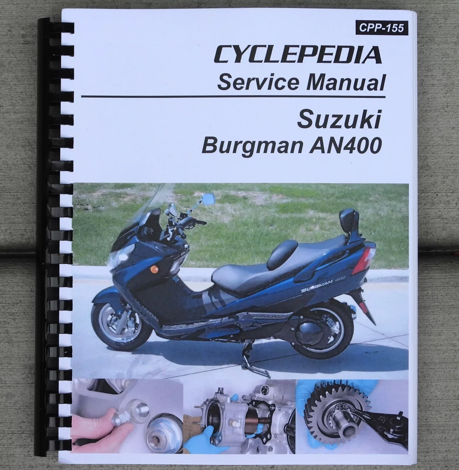 2003-2006 Suzuki Burgman 400 Scooter SERVICE & REPAIR MANUAL
