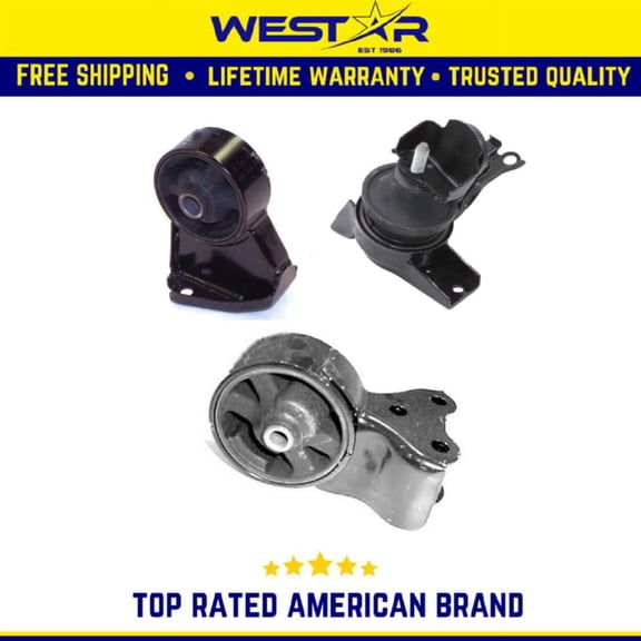2003-2008 Engine Motor Mount Compatible for Hyundai Tiburon 2.7L Manual Transmission Replaces 9307 8945 8944