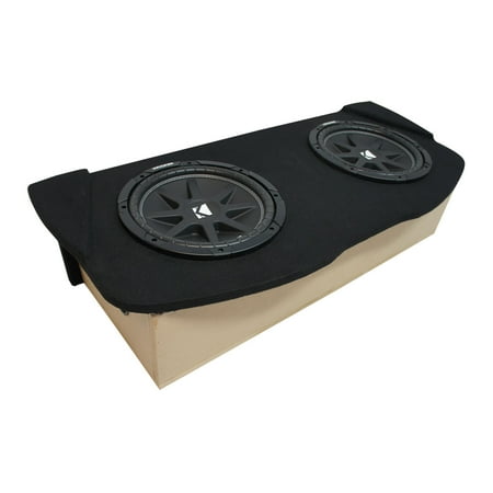 2003-2008 Fits Nissan 350Z Coupe Hatch Kicker Comp C12 Dual 12" Sub Box 2 Ohm