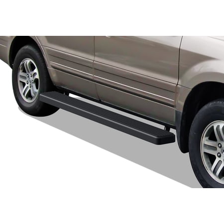 2003-2008 Honda Pilot\ 2002-2006 Acura MDX Black Finish 6 Inch Door to Door Side Bar Side Step Running Board