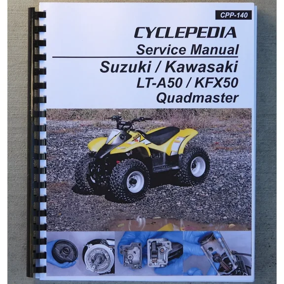 2003-2008 Kawasaki KFX50 Suzuki LTA50 LTA 50 ATV Quad SERVICE & REPAIR MANUAL