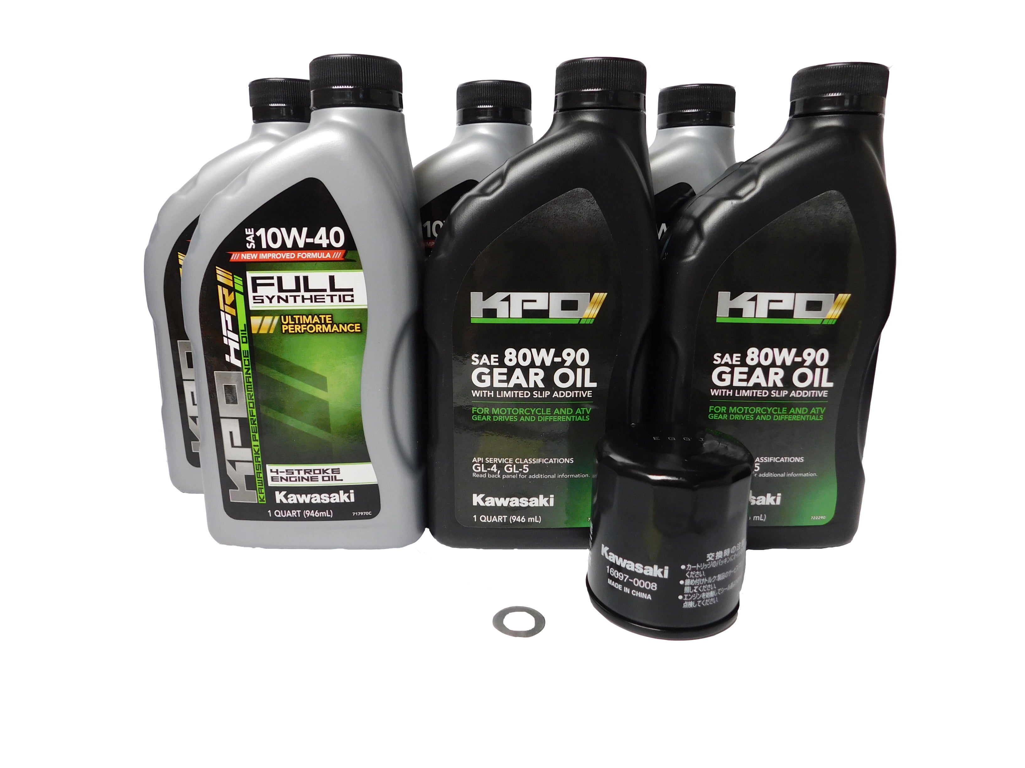 2003-2008 Kawasaki Vulcan 1600 VN1600 OEM Full Synthetic Service Kit KAW157