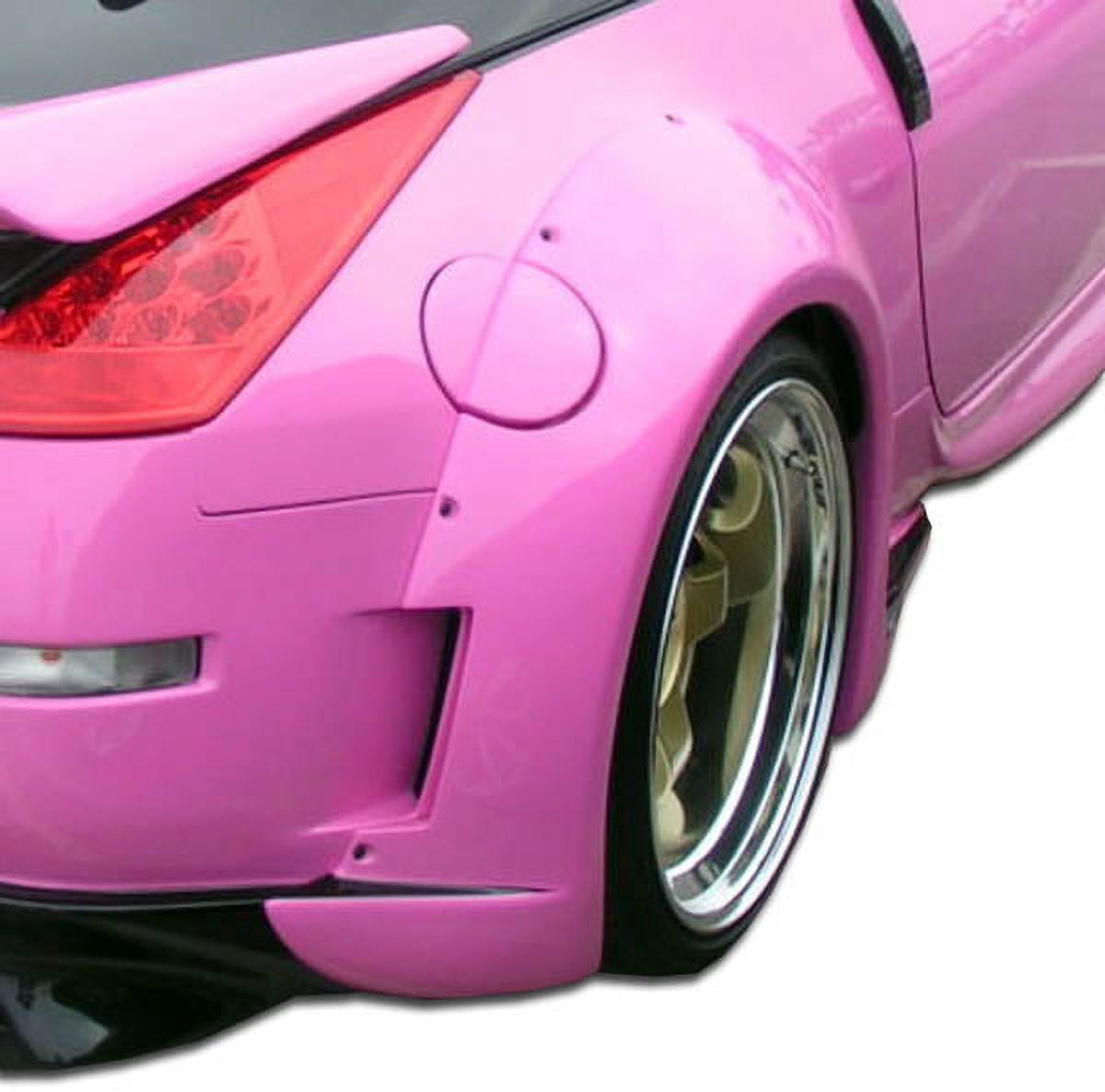 350Z Rear Fender Flares , Nissan 350Z Duraflex Vader 3 Wide Body Rear ...