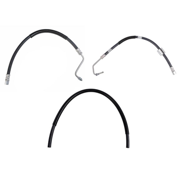 2003-2008 for Dodge for Ram 2500/3500 03-08 Diesel 5.9L 6.7L for 4x4 Hydroboost Power Steering Hose Kit - OE Replacement Gasket Included