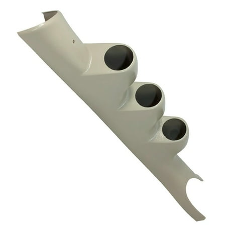 GlowShift | Taupe Triple Gauge Pillar Pod for 3rd Gen 2003-2009 Dodge Ram 24 Valve Cummins 2500 & 3500