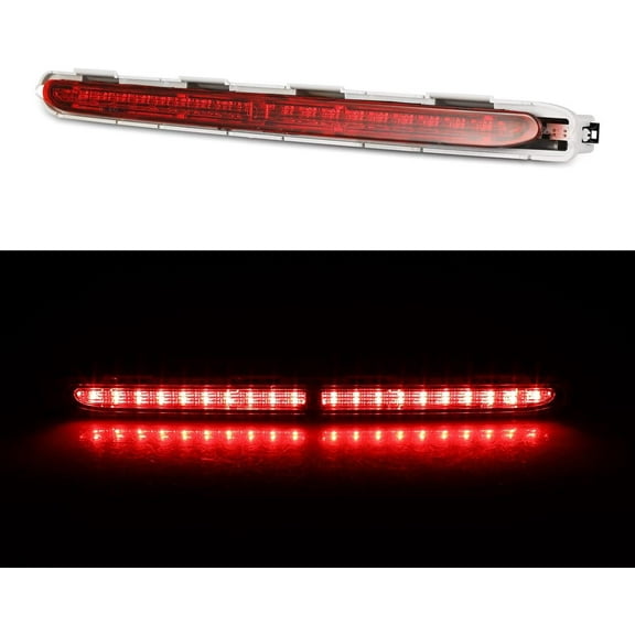 2003-2009 Mercedes Benz W211 E-Class 3rd Stop Brake Light High Mount Brake 3rd Light Red Lens 1pc