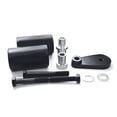 thumbnail image 1 of 2003-2009 Yamaha YZF R6 R6S No Cut Motorcycle Frame Sliders Crash Protectors, Black, 1 of 1