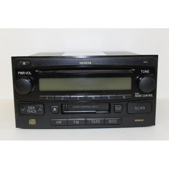 2003-2011 Toyota Celica Echo Rav4 Radio Cassette Cd Player 86120-52241