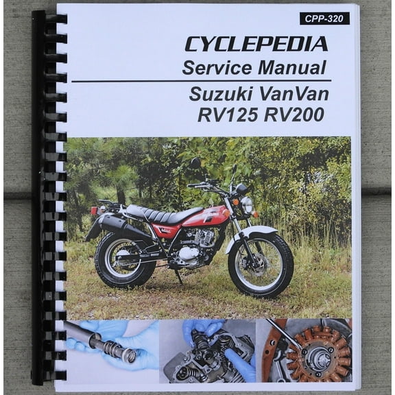 2003-2019 Suzuki RV125 RV200 RV 125 200 VanVan SERVICE & REPAIR MANUAL