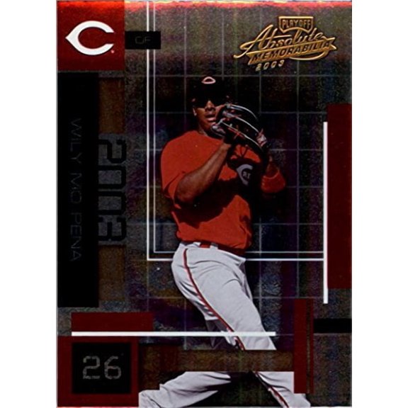 2003 Absolute Memorabilia #116 Wily Mo Pena MLB Baseball Trading Card
