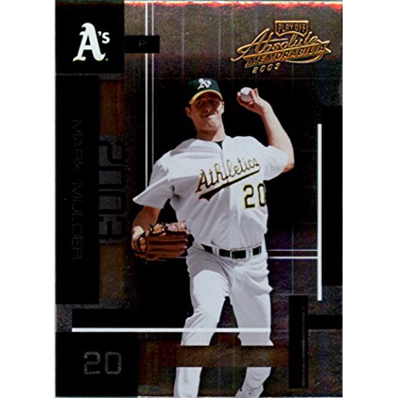 2003 Absolute Memorabilia #127 Mark Mulder MLB Baseball Trading Card