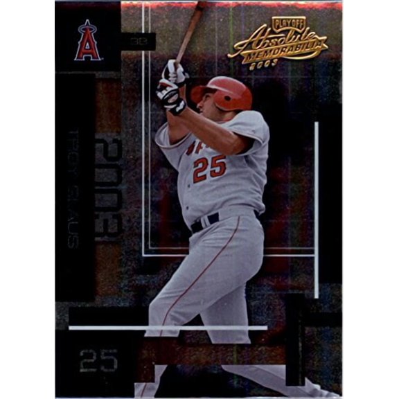 2003 Absolute Memorabilia #18 Troy Glaus MLB Baseball Trading Card