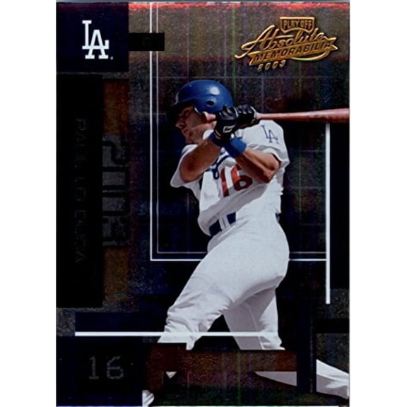 2003 Absolute Memorabilia #43 Paul Lo Duca MLB Baseball Trading Card