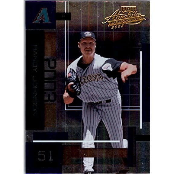 2003 Absolute Memorabilia #84 Randy Johnson MLB Baseball Trading Card
