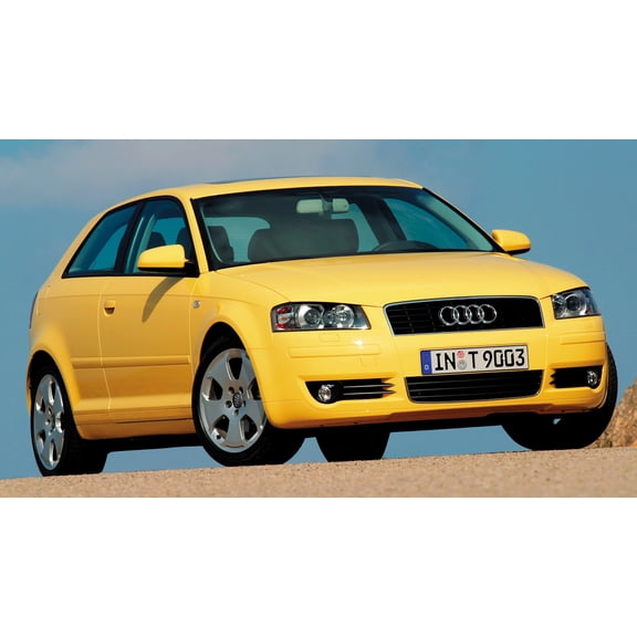 2003 Audi A3 - 12x18 Inch Laminated Poster - Stunning Detail and Bold Colors
