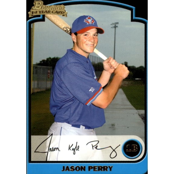 2003 Bowman #279 Jason Perry RC MLB Baseball Trading Card