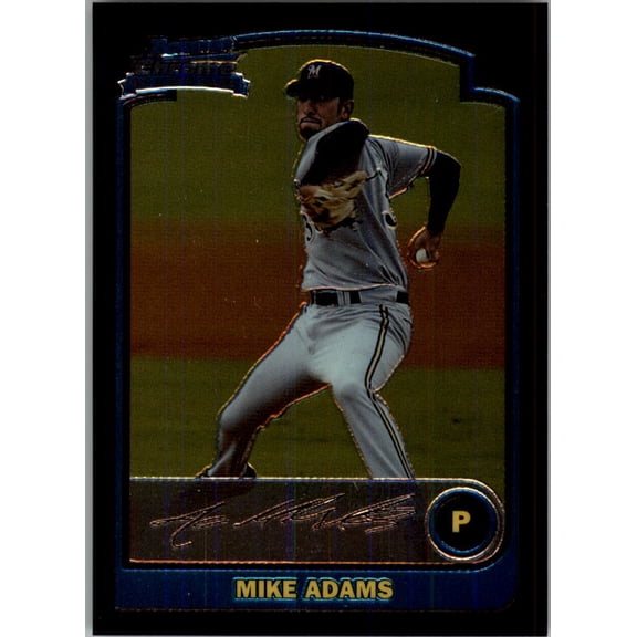 2003 Bowman Chrome #172 Mike Adams RC MLB Baseball Trading Card