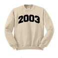 thumbnail image 1 of 2003 College Style Sweatshirt Unisex X-Large Sand, 1 of 5