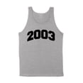 thumbnail image 1 of 2003 College Style Tank Top Unisex Small Grey, 1 of 5