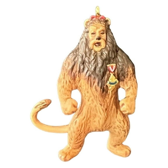 2003 Cowardly Lion (The Wizard of Oz) Hallmark Keepsake Christmas Tree Ornament - QXM4219