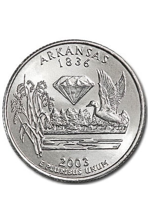 2003-D Arkansas State Quarter BU