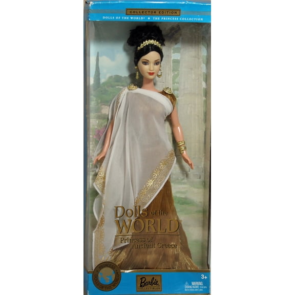 2003 DOTW Princess of Ancient Greece Barbie, NRFB, (B3461) Non-Mint Box