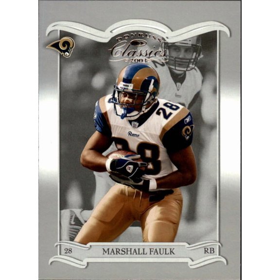 2003 Donruss Classics #90 Marshall Faulk NFL Football Trading Card