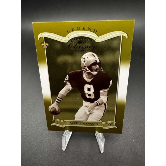2003 Donruss Classics Legend Archie Manning #101 New Orleans Saints Football Card New Orleans Saints NFL Football Trading Card
