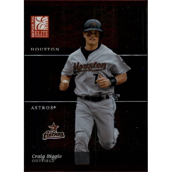 2003 Donruss Elite #111 Craig Biggio MLB Baseball Trading Card