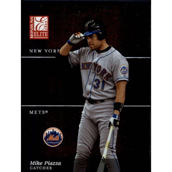2003 Donruss Elite #135 Mike Piazza MLB Baseball Trading Card