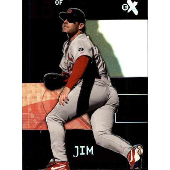 2003 E-X #65 Jim Edmonds MLB Baseball Trading Card