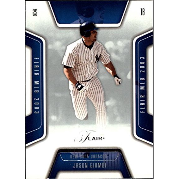 2003 Flair #58 Jason Giambi MLB Baseball Trading Card